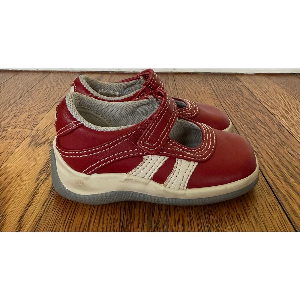 Keds Red and White Baby Walker Shoes